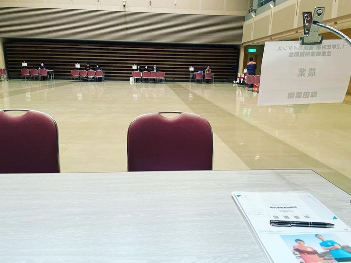 地元上川高校へ！事業説明会へ訪れました